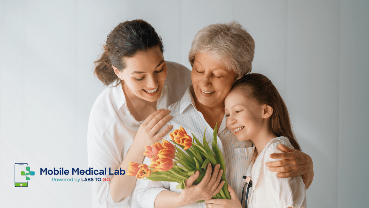 Family enjoying time together representing proactive routine health testing with Mobile Medical Lab